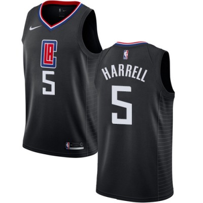 Nike Los Angeles Clippers #5 Montrezl Harrell Black Youth NBA Swingman Statement Edition Jersey